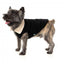 FuzzYard Frontier sherpa-lined dog jacket in black