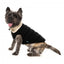 FuzzYard Frontier sherpa-lined dog jacket in black