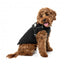 2-in-1 dog jacket with harness FuzzYard Horizon in black