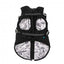 2-in-1 dog jacket with harness FuzzYard Horizon in black