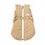 FuzzYard Horizon Dog Jacket with Built-In Harness, Taupe