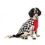 FuzzYard Ollie Red Check Sherpa Dog Coat