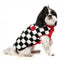 FuzzYard Ollie Red Check Sherpa Dog Coat