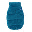 Teddy dog coat FuzzYard The Vaucluse in French blue