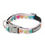 FuzzYard Candy Hearts neoprene dog collar (size M)
