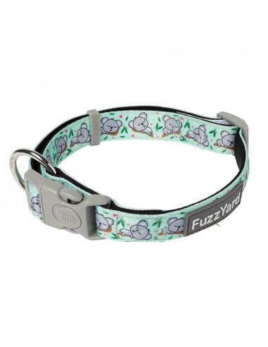 FuzzYard Dreamtime Koalas neoprene dog collar (size M)