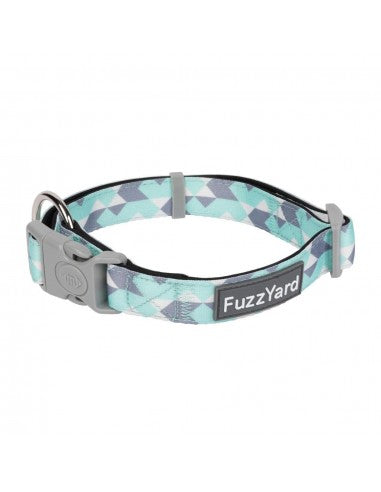 FuzzYard Mint Fizz neoprene dog collar (size M)