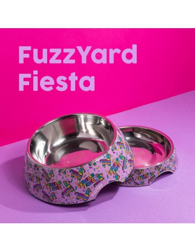 FuzzYard Fiesta non-slip dog bowl (size M)