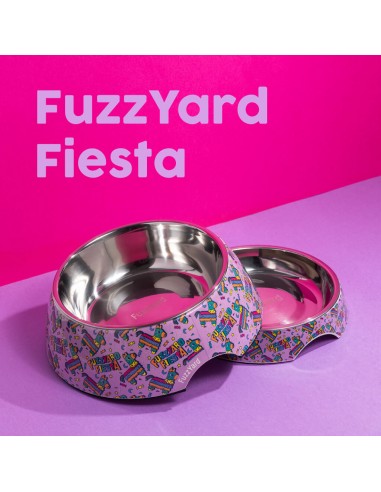 FuzzYard Fiesta non-slip dog bowl (size S)