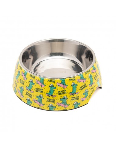 FuzzYard Sk8ter Gator non-slip dog bowl (size M)
