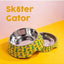 FuzzYard Sk8ter Gator non-slip dog bowl (size M)