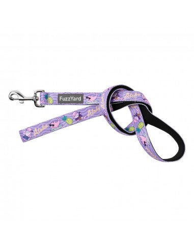 FuzzYard Aloha Dolphins neoprene dog lead (size L)