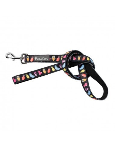 FuzzYard Bed Bugs neoprene dog lead (size S)