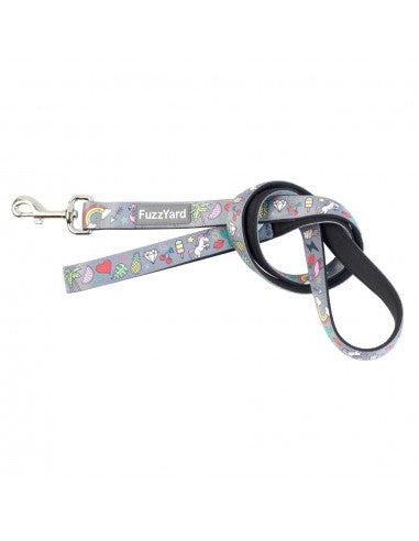 FuzzYard Coachella padded neoprene dog lead (size S)