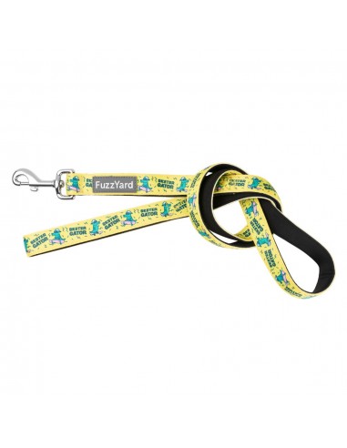 FuzzYard Sk8ter Gator neoprene dog lead (size L)