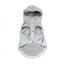 FuzzYard Evo Hooded Dog Raincoat, Reflective