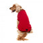 FuzzYard Allday 25 Cotton Dog Jumper in Red