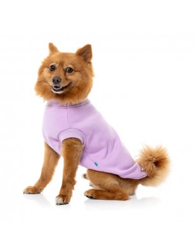 FuzzYard Allday Cotton Dog Jumper in Lilac