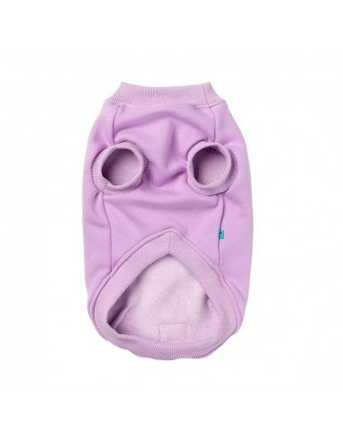 FuzzYard Allday Cotton Dog Jumper in Lilac