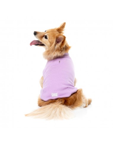 FuzzYard Allday Cotton Dog Jumper in Lilac