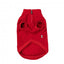 Half-zip dog jumper FuzzYard Cambridge in red