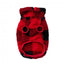 FuzzYard Checkered Teddy Dog Jumper in Red