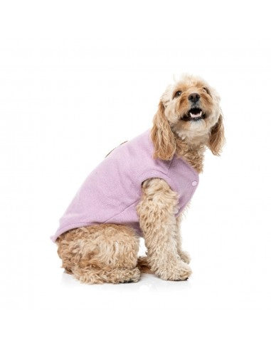 FuzzYard FuzzBear Knitted Dog Jumper, Lilac