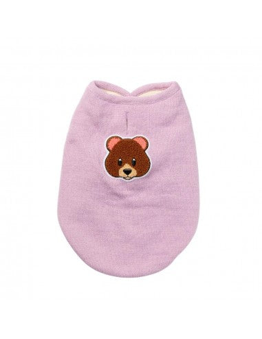 FuzzYard FuzzBear Knitted Dog Jumper, Lilac