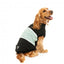 FuzzYard Track dog hoodie, black and sage (size 1)
