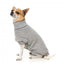Roll-neck dog jumper FuzzYard Stevie 25 in grey
