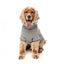 Roll-neck dog jumper FuzzYard Stevie 25 in grey