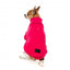 FuzzYard Stevie 25 Turtleneck Dog Jumper, Magenta