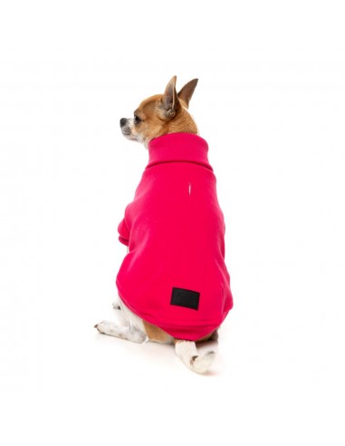 FuzzYard Stevie 25 Turtleneck Dog Jumper, Magenta