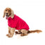 FuzzYard Stevie 25 Turtleneck Dog Jumper, Magenta