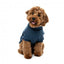 Roll-neck dog jumper FuzzYard Stevie in navy