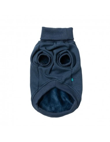 Roll-neck dog jumper FuzzYard Stevie in navy