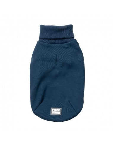 Roll-neck dog jumper FuzzYard Stevie in navy