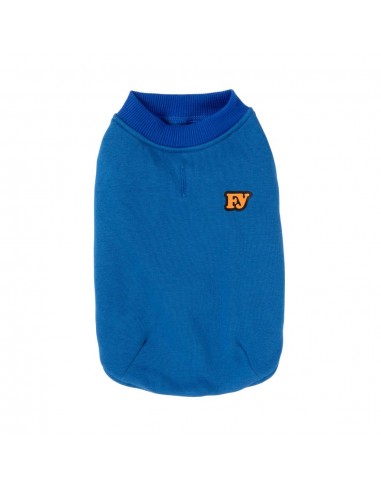 FuzzYard The Woof Cotton Dog Jumper, Blue