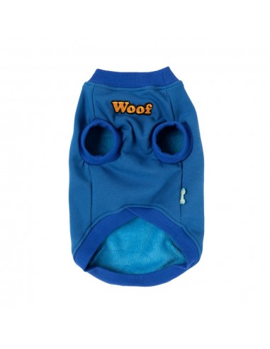 FuzzYard The Woof Cotton Dog Jumper, Blue