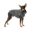 FuzzYard Turtle Teddy Dog Jumper, Charcoal