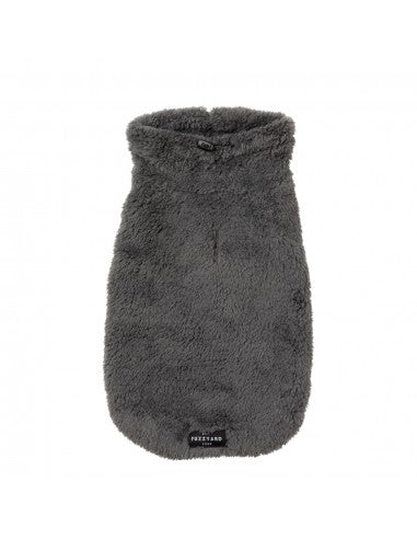FuzzYard Turtle Teddy dog jumper, anthracite (size 4)