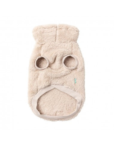 FuzzYard Turtle Teddy Dog Jumper, Beige