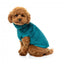 FuzzYard Turtle Teddy Dog Jumper, Deep Teal