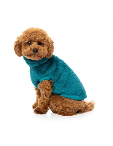 FuzzYard Turtle Teddy Dog Jumper, Deep Teal