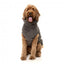 FuzzYard Turtle Teddy Dog Jumper, Gunmetal Grey