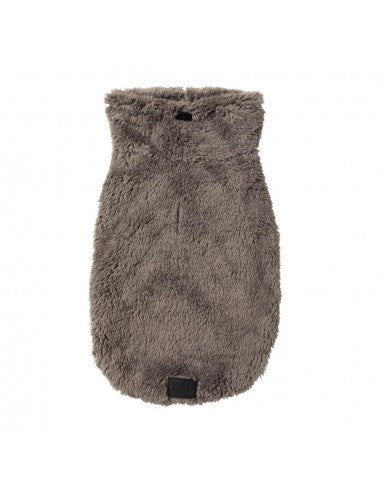 FuzzYard Turtle Teddy Dog Jumper, Gunmetal Grey