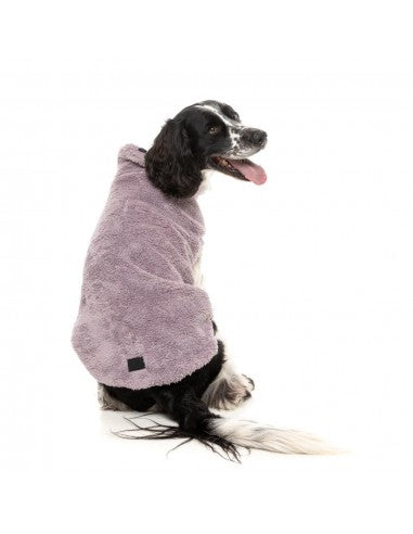 FuzzYard Turtle Teddy Dog Jumper, Lavender