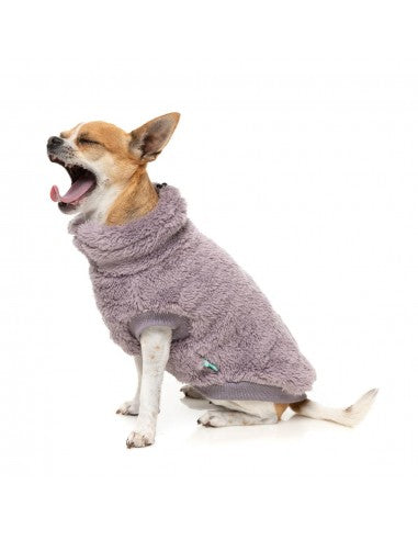 FuzzYard Turtle Teddy Dog Jumper, Lavender