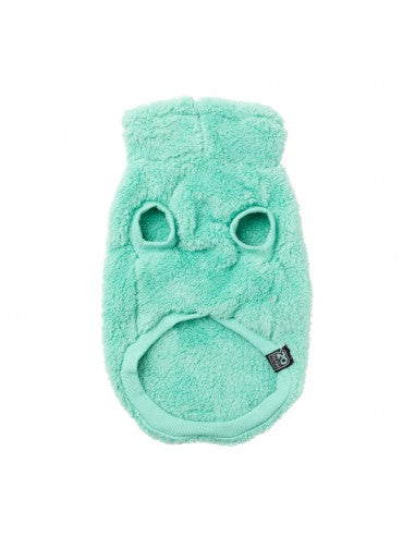 FuzzYard Turtle Teddy Dog Jumper, Teal