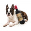 FuzzYard Mutt Merlot wine bottle plush dog toy with squeaker